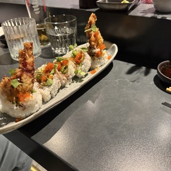 Kuro Nami - Soft shell crab roll - Japanese Near Me - San Anselmo, California Kuro Nami - Soft shell crab roll - Japanese Near Me - San Anselmo, California