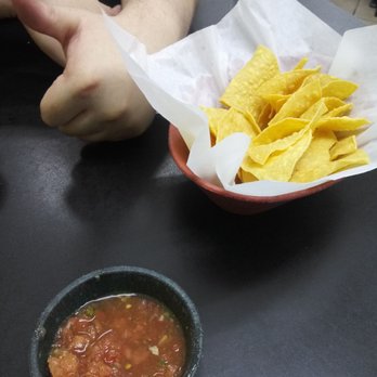 El Jalisciense - They offer chips and a medium spicy salsa while you wait for your food. - Mexican Near Me - Oklahoma City, Oklahoma El Jalisciense - They offer chips and a medium spicy salsa while you wait for your food. - Mexican Near Me - Oklahoma City, Oklahoma