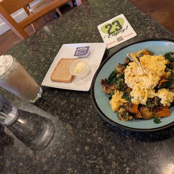 The Trails Eatery - Healthy Hash (plant based eggs) - Breakfast & Brunch Near Me - San Diego, California