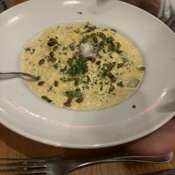 Sazio - Spaghetti squash with a creamy pesto sauce and fresh Parmesan. - Italian Near Me - Rehoboth Beach, Delaware