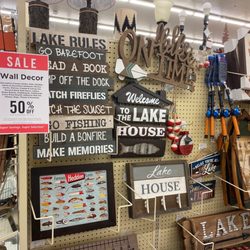 Fishing wall decor