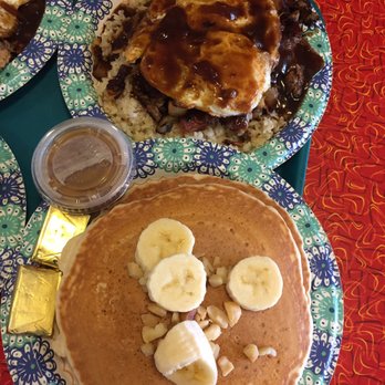 Joey's Kitchen - Banana Pancakes and Shortrib Hash - Asian Fusion Near Me - Lahaina, Hawaii Joey's Kitchen - Banana Pancakes and Shortrib Hash - Asian Fusion Near Me - Lahaina, Hawaii