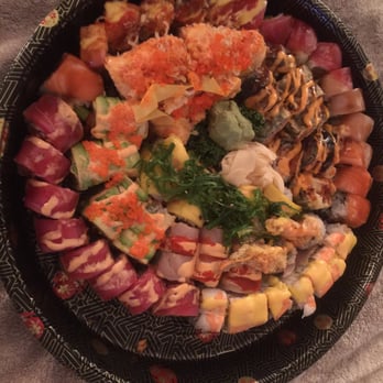 Okinawa - Looks so pretty....tastes so bad. Beautiful lies. Yuck. Go to Awabi or Chop Stick Cafe instead! - Japanese Near Me - Winchester, Virginia Okinawa - Looks so pretty....tastes so bad. Beautiful lies. Yuck. Go to Awabi or Chop Stick Cafe instead! - Japanese Near Me - Winchester, Virginia
