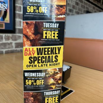 Buffalo Wild Wings - Menu - Chicken Wings Near Me - Boynton Beach, Florida