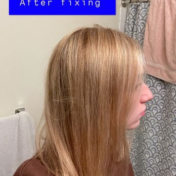 Gene Juarez Salon & Spa - Bellevue - After fixing: Way more blended and way less brassy. - Hair Salons Near Me - Bellevue, Washington Gene Juarez Salon & Spa - Bellevue - After fixing: Way more blended and way less brassy. - Hair Salons Near Me - Bellevue, Washington