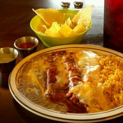 Pickup Taco - Three Amigos....a beef, a cheese, and a chicken enchilada plate for only $5.79!