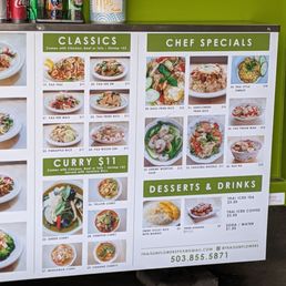 Menu: right half Menu: right half