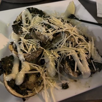 Conch Republic Seafood - Baked oysters callaloo - Seafood Near Me - Key West, Florida