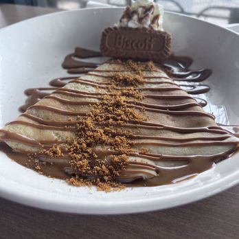 Crepeccino - Biscoff crepe - Coffee & Tea Near Me - San Antonio, Texas