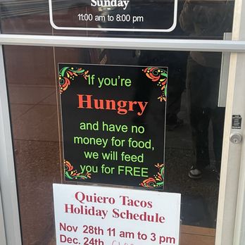 Quiero Tacos - Generosity - Mexican Near Me - Mineola, New York Quiero Tacos - Generosity - Mexican Near Me - Mineola, New York