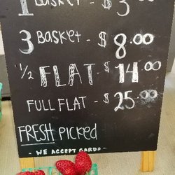 Nai's Berry Farm - Our Prices with few Mutant Strawberries