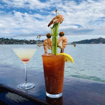 The Trident - Nick's Lemon Drop Bay Bacon Bloody Mary - Seafood Near Me - Sausalito, California The Trident - Nick's Lemon Drop Bay Bacon Bloody Mary - Seafood Near Me - Sausalito, California