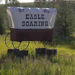 The name of the RV park right near the street. The name of the RV park right near the street.