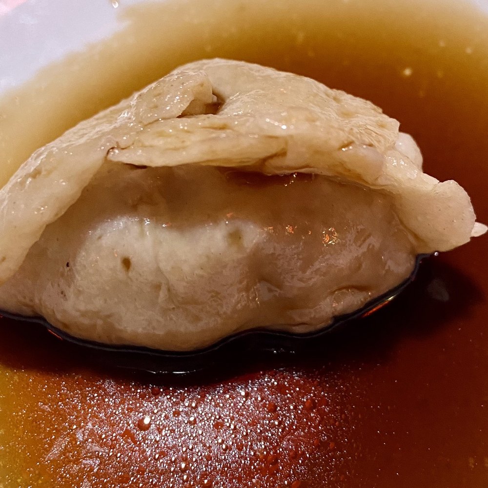 Yee Siang Dumplings - Beef & Beef and Dill Dumpling with vinegar. Vinegar is a wonderful compliment to these dumplings. Try it! - Chinese Near Me - Ann Arbor, Michigan Yee Siang Dumplings - Beef & Beef and Dill Dumpling with vinegar. Vinegar is a wonderful compliment to these dumplings. Try it! - Chinese Near Me - Ann Arbor, Michigan