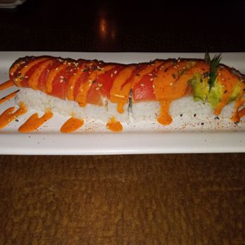 Thai Jin - Red Dragon Roll - Thai Near Me - Houston, Texas