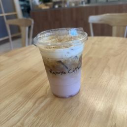 Strawberry shortcake latte Strawberry shortcake latte