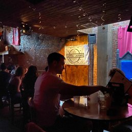 Upstairs comedic stage Upstairs comedic stage