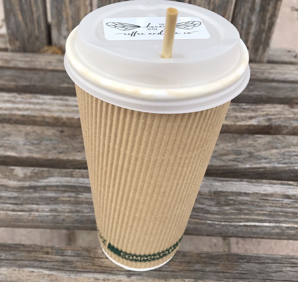 The Honey Bean Coffee and Tea Logo