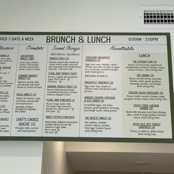 The Station - Brunch and lunch menu - Seafood Near Me - Fenwick Island, Delaware The Station - Brunch and lunch menu - Seafood Near Me - Fenwick Island, Delaware