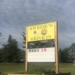 Swede's Drive In - A perfect root beer float and twist cone on a summer night served with a smile.