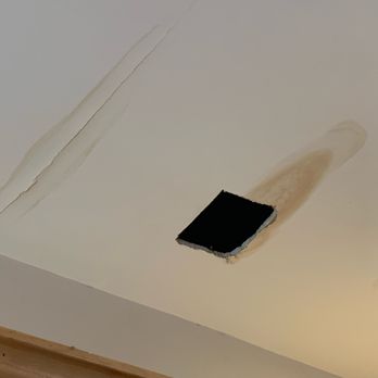 Done Right Drywall Repair - the hole in the kitchen. - Drywall Installation & Repair Near Me - Atlanta, Georgia