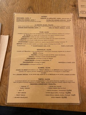 Menu photo 1 Itacate Paris, 75 Menu photo 1 Itacate Paris, 75