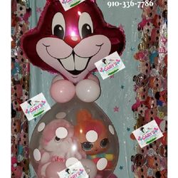 Cary's Yard Cards & Notary Services - Cary's Yard Cards offers LOL Surprise Easter stuffed balloons and gift baskets in Fayetteville, NC and surrounding areas. 910-336-7786