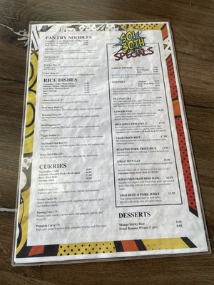 Menu photo 4 Soi 30th San Diego, CA