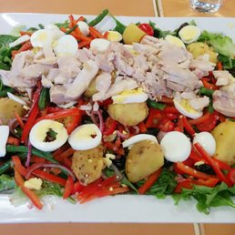 Salad nicoise! Salad nicoise!