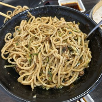 Dumpling U - D10. Jjajang Noodles - wish there was more minced pork! - Dim Sum Near Me - Stockton, California