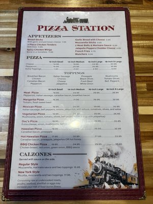 Menu photo 2 Pizza Station Ventura, CA Menu photo 2 Pizza Station Ventura, CA