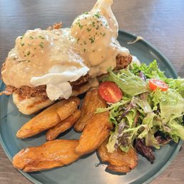 Fried Chicken Croffle Fried Chicken Croffle