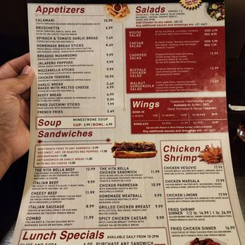 Vita Bella Pizza - Menu - Italian Near Me - Plainfield, Illinois