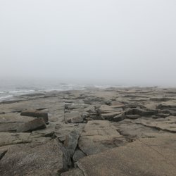 Rotsidan - On a foggy day