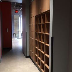 Cubby storage area