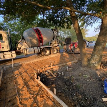 Lobos Concrete - a concrete mixer and a concrete truck - Masonry/Concrete Near Me