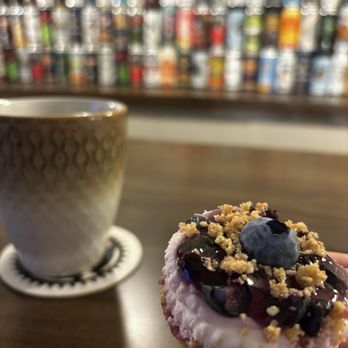 Awafee - Blueberry with a little hint of lemon, very good - Desserts Near Me - Akron, Ohio