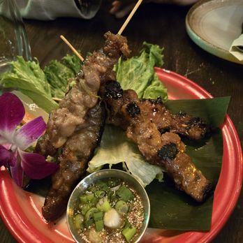 Chiangmai Diner - Moo ping (pork skewers) - Thai Near Me - Brooklyn, New York