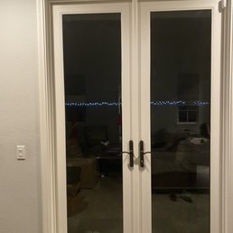 One of my beautiful new sets of double doors. Thanks, ClearMax! One of my beautiful new sets of double doors. Thanks, ClearMax!