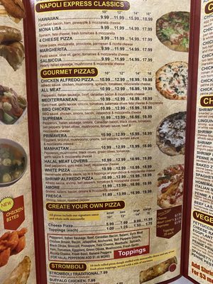 Menu photo 3 Napoli Express Pizza Sugar Land, TX Menu photo 3 Napoli Express Pizza Sugar Land, TX