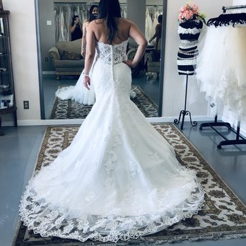 Ferndales Bridal - Back of dress - Bridal Near Me - Orange, California