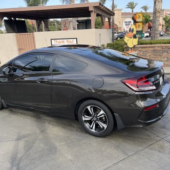 Freeway Tint - Honda Civic - Auto Detailing Near Me - Riverside, California