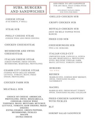 Menu photo 5 Jimmy's Grille Phoenix, MD