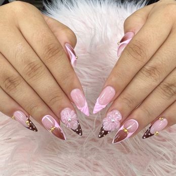 Gloss Nails Studio - Gel X Refill Design - Nail Salons Near Me - Santa Clarita, California