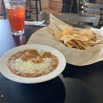 Don Titos Bar & Grill - Bean dip with chips - Tacos Near Me - Denair, California