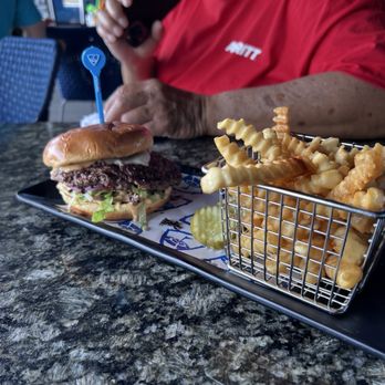 Topgolf - Burger and fries - Golf Near Me - Virginia Beach, Virginia