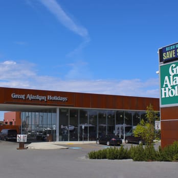 Great Alaskan Holidays - Entering Great Alaskan Holidays. 9800 Old Seward Hwy. - RV Rental Near Me - Anchorage, Alaska