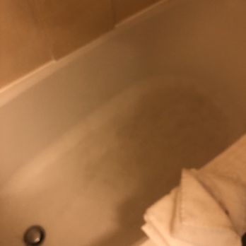 Comfort Suites - The tub after I asked for it to be cleaned - Hotels Near Me - Canton, Michigan Comfort Suites - The tub after I asked for it to be cleaned - Hotels Near Me - Canton, Michigan