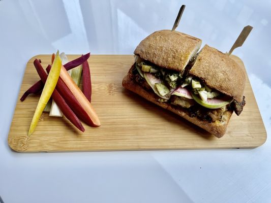 The Red Stache by null