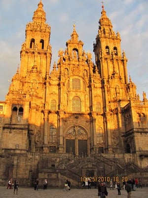 Cathedral of Santiago de Compostela by null